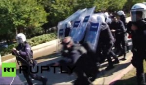 Des étudiants affrontent la police lors de protestations en Turquie