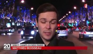 Nouvel An : des festivités sobres sur les Champs-Élysées