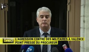 A Valence : "Le conducteur a évoqué vouloir tuer des militaires et être tué par des militaires"