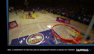 NBA : Un fan des Lakers remporte 95 000 dollars en marquant un panier !