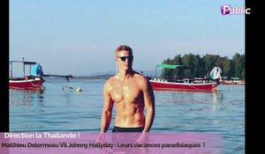 Exclu Vidéo : Matthieu Delormeau VS Johnny Hallyday : Leurs vacances paradisiaques en Thaïlande !