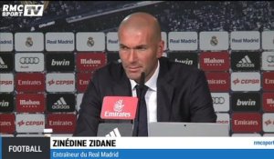 Real Madrid : quand Zidane se trompe sur le nom d'un joueur