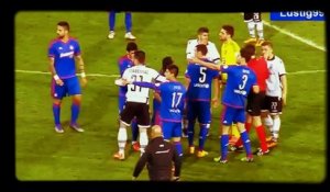 Le match Salonique - Olympiakos dégénère et est interrompu