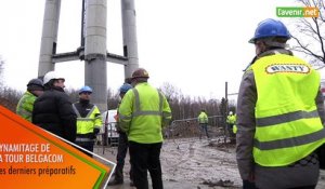 L'Avenir - Dynamitage de la tour Belgacom : les préparatifs à une heure de l'explosion