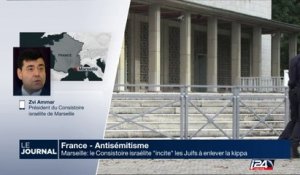 Zvi Ammar, Président du Consistoire israélite de Marseille réagit à la polémique "de la kippa"