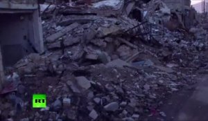 Chaos et dévastation : vidéo choquante d’un quartier de Damas en ruines (EXCLUSIF)
