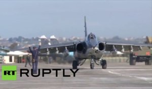 Syrie : premier raid conjoint d’avions russes et syriens contre Daesh