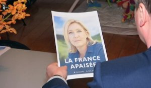 "La France apaisée" : nouvelle affiche et nouveau slogan pour le FN