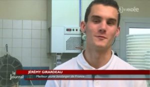 Concours : Un Vendéen élu Meilleur Jeune Boulanger de France