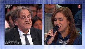 Une enseignante lance à Alain Finkielkraut en direct sur France 2: "Pour le bien de la France, taisez-vous" - Regardez