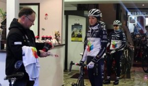 Cyclisme - Alain Rousseau le soigneur de l'équipe Poitou-Charentes Futuroscope 86