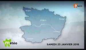 METEO JANVIER 2016 [S.2016] [E.23] - Météo locale - Prévisions du samedi 23 janvier 2016