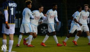 U17 National - Nîmes 1-2 OM : le but de Malik Ousfane (57e)