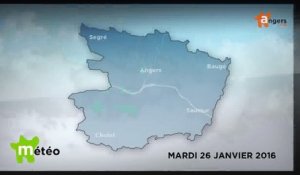 METEO JANVIER 2016 [S.2016] [E.26] - Météo locale - Prévisions du mardi 26 janvier 2016