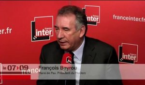 François Bayrou : "La recomposition politique est une nécessité"