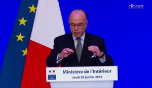 Conférence de presse sur les chiffres de la délinquance 2015 et les perspectives 2016