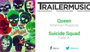 Suicide Squad - Trailer #1 Music (Queen - Bohemian Rhapsody)