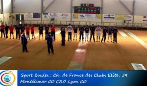 L'Express, Club Elite Masculin, J9, Montélimar vs CRO Lyon, Sport Boules, saison 2015-2016