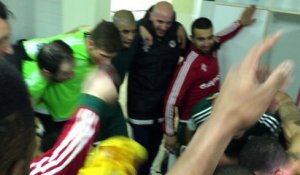 Le cri de guerre du Red Star après la victoire contre Le Havre !