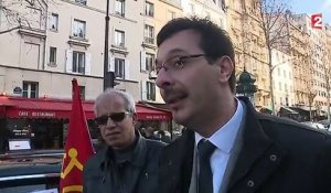 Les VTC manifestent dans Paris