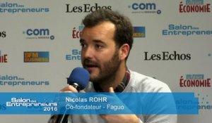 Salon des Entrepreneurs - Nicolas ROHR, Co-fondateur - Faguo