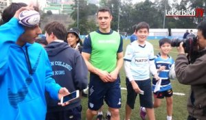 Dan Carter :  à Hong Kong « tout le monde l'attendait »