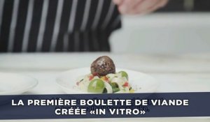 La première boulette de viande créée «in vitro»