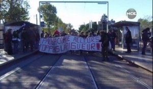Montpellier III : les étudiants bloquent la fac et manifestent (vidéo MCE)