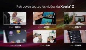 Sony Xperia Z : un smartphone étanche pour concurrencer l'iPhone 5 et le Samsung Galaxy S3