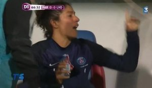 PSG-Lyon : L'énorme colère de Cristiane, l'attaquante parisienne