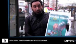 TPMP – Cyril Hanouna : Attaqué en Une de Charlie Hebdo, il répond ! (Vidéo)