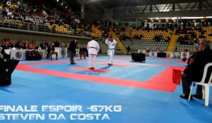 Finale Espoir -67kg - Steven DA COSTA - Euro Jeunes 2016