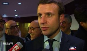 Emmanuel Macron souhaite plus de relations économiques entre la France et Israël