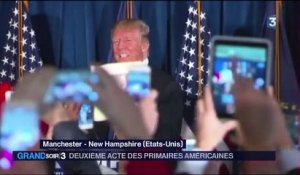 Primaires américaines : triomphe de Trump et chute de Clinton dans le New Hampshire