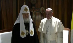 Le pape et le patriarche orthodoxe russe à Cuba pour consolider la chrétienté