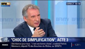 François Bayrou, invité de Ruth Elkrief sur BFMTV - 030216