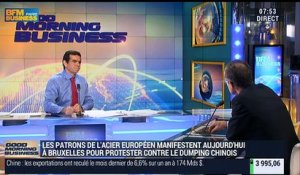 "La sidérugie européenne est gravement attaquée par les Chinois ", Philippe Darmayan - 15/02