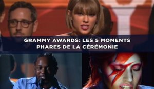 Grammy Awards: Les 5 moments phares de la cérémonie