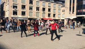 Flashmob contre la violence faite aux femmes