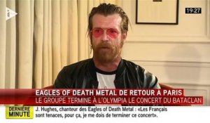 Le leader des Eagles of Death Metal et le contrôle des armes à feu