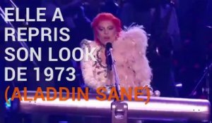 Le flamboyant hommage de Lady Gaga à Bowie