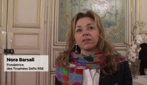 Business dialogue : Nora Barsali Fondatrice des Trophées Défis RSE