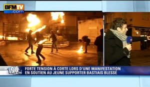 Corse: nouveaux affrontements entre la police et les manifestants à Corte