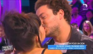 TPMP : Kev Adams et Erika Moulet échangent un baiser enflammé