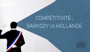 Compétitivité : Sarkozy vs Hollande - DESINTOX - 18/02/2016