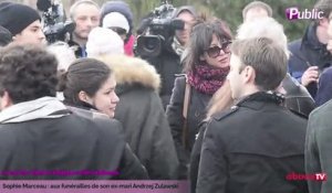 Exclu Vidéo : Sophie Marceau : En larmes aux funérailles de son ex-mari Andrzej Zulawski