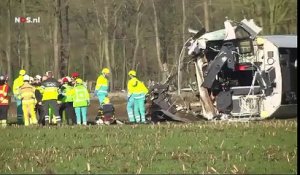 Un train déraille dans l'est des Pays-Bas: un mort et dix blessés