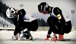Première mondiale : le saut à ski en tandem