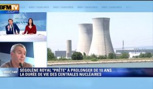 Durée de vie des centrales nucléaires: les propos de Royal "ne pèsent absolument pas"