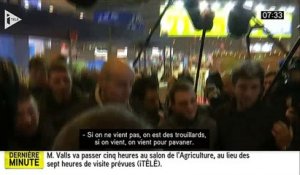 L'échange très tendu entre Manuel Valls et un agriculteur au Salon de l'agriculture